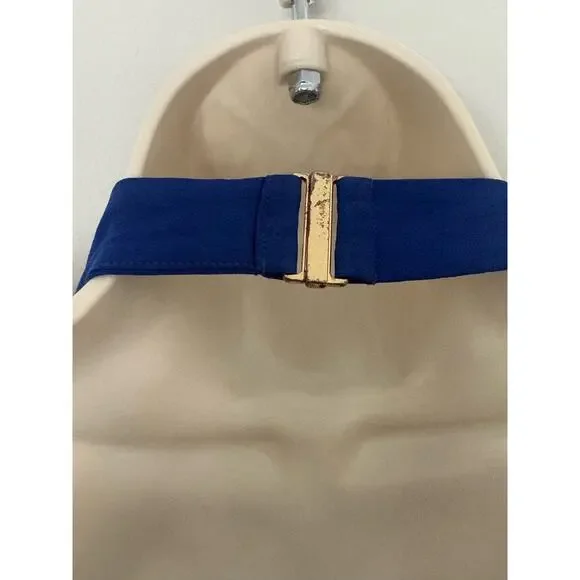 Hutch Blue Crepe‎ Halter Dress Size M